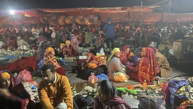 देवघाटमा शतबीज छर्नेको घुइँचो
