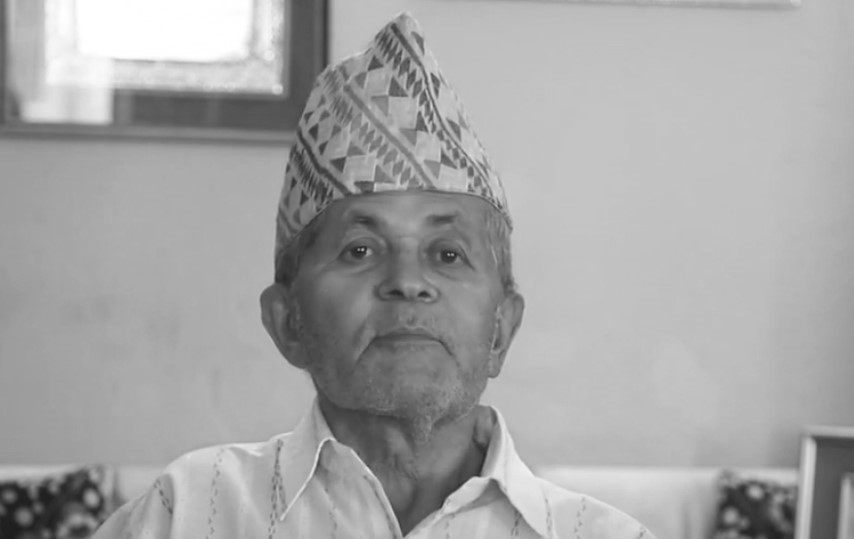 पूर्वमन्त्री एवं वरिष्ठ पत्रकार होमनाथ दाहालको निधन