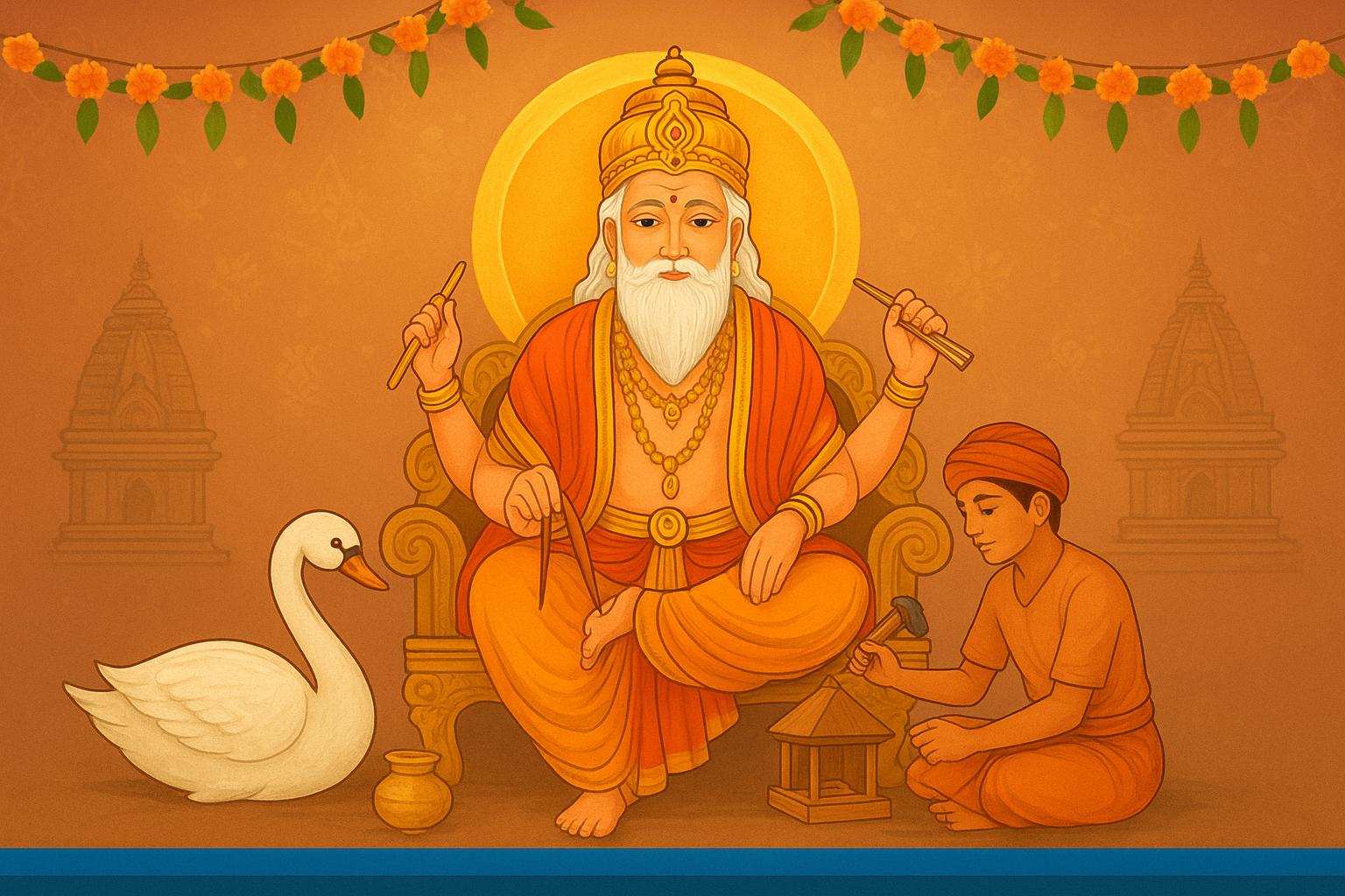 आज देशभरी कलकारखानामा विधिपूर्वक विश्वकर्मा पूजा गरिँदै