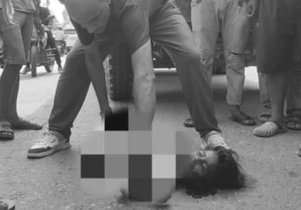 टिपरको ठक्करबाट बालिकाको मृत्यु