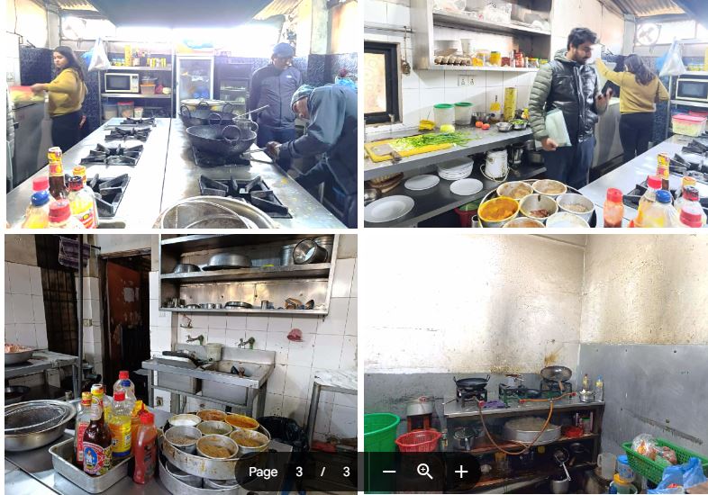 फोहर र प्रदुशित खाना बेचेको पाइएपछि जमलका तीन क्याफेलाई खाद्य प्रविधि विभागले गर्यो कारबाही