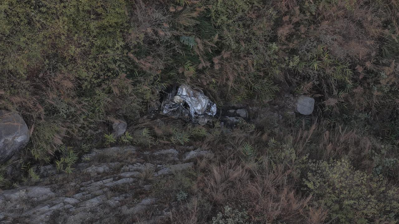 ड्रोनमार्फत पत्ता लाग्यो दुर्घट्नाग्रस्त गाडी, सम्पर्कविहीन रहेका काफ्ले मृत फेला
