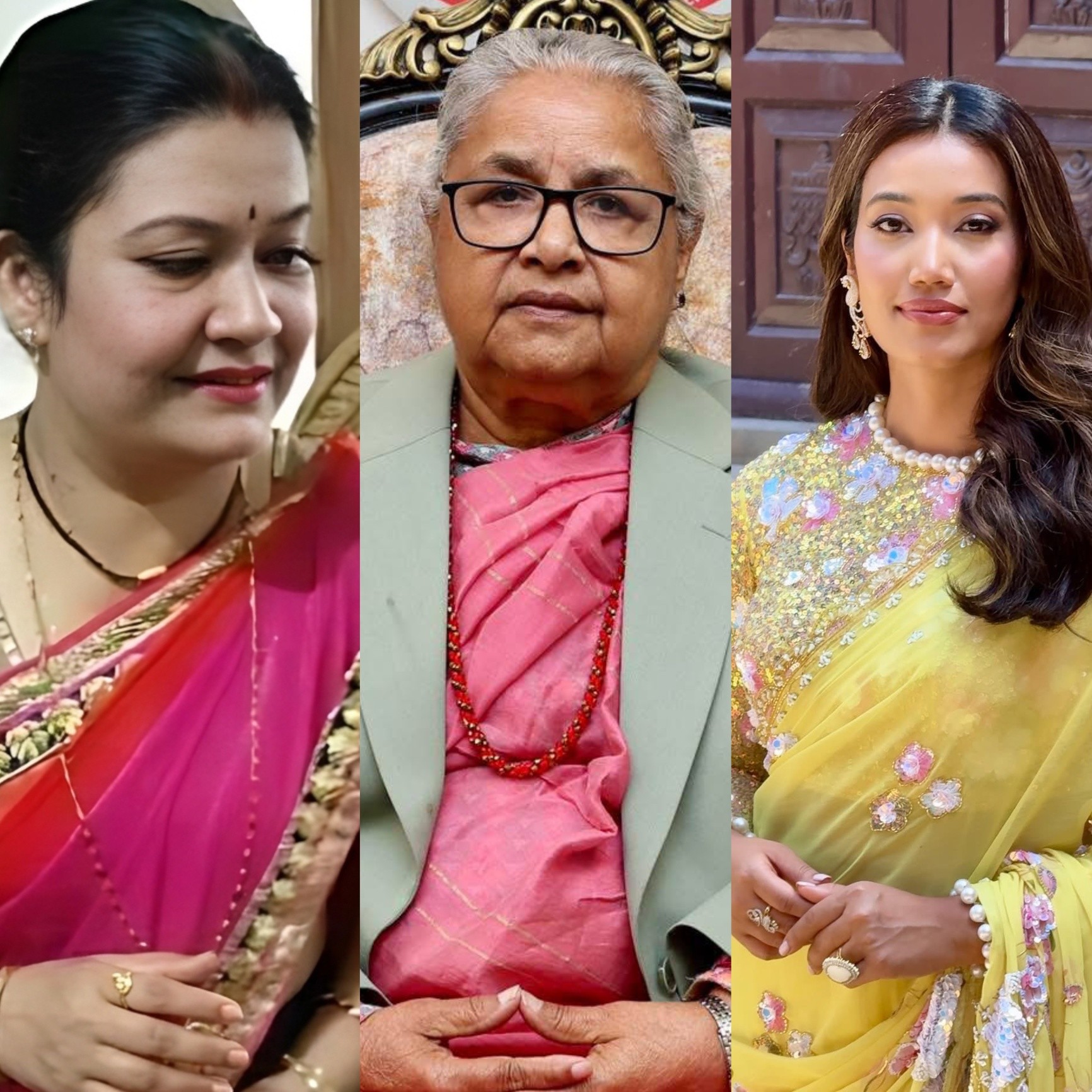 बालेनले आफ्नाी आमा, श्रीमती र प्रधानमन्त्रीको फोटो राख्दै भनेः समुन्नत समाज निर्माणको मुख्य आधार नै नारीको सम्मान र सशक्तीकरण हो