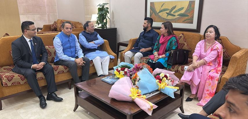 नयाँ दिल्लीमा रवि दम्पत्तीलाई स्वागत, यस्तो छ भेटघाट तालिका