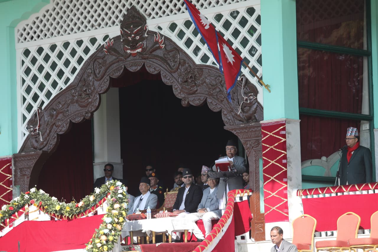 राष्ट्रपतिले गरे बालेनको कामको प्रशंसा