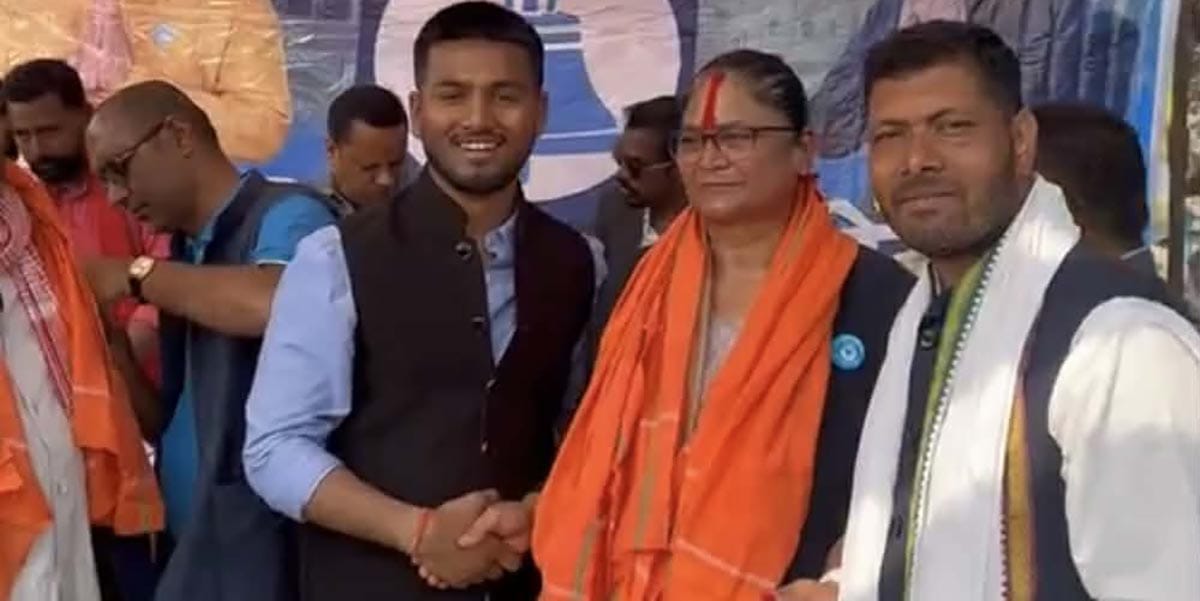 एमाले निवर्तमान सांसद सम्झना थपलिया राष्ट्रिय स्वतन्त्र पार्टीमा प्रवेश