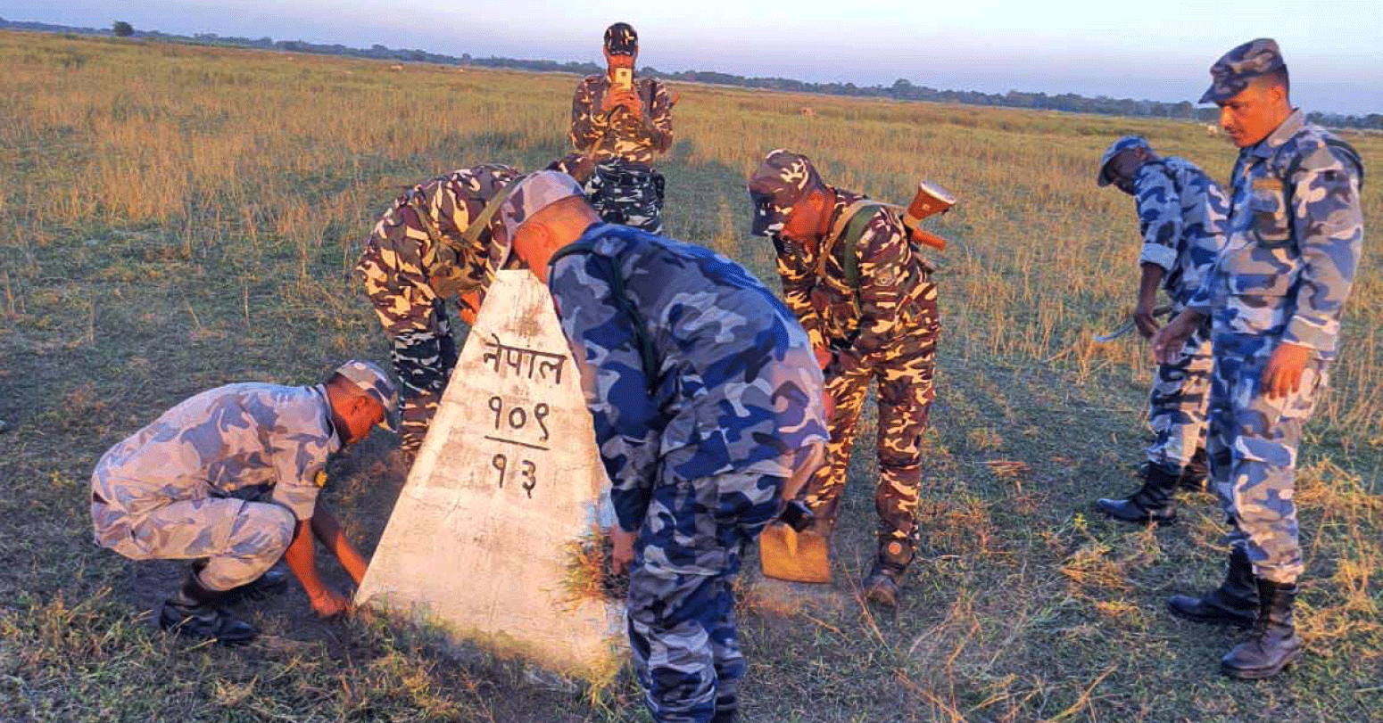मधेश प्रदेशमा हराएका र भत्किएका सीमास्तम्भ निर्माण हुने