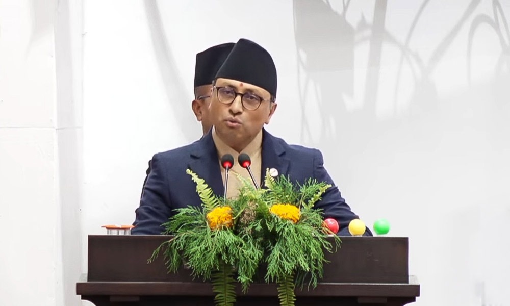 बजेट भाषण बाचन शुरु गर्दै अर्थमन्त्रीले भने : 'पत्यारिलो उपकरण बन्नेछ'