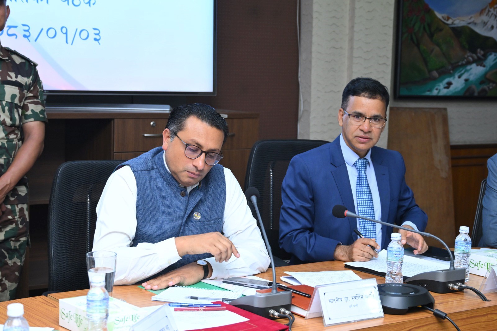 संविधान फाल्दैनौ, संसोधन र जनमत संग्रहको व्यवस्थामा टेकेर काम हुन्छः अर्थमन्त्री वाग्ले