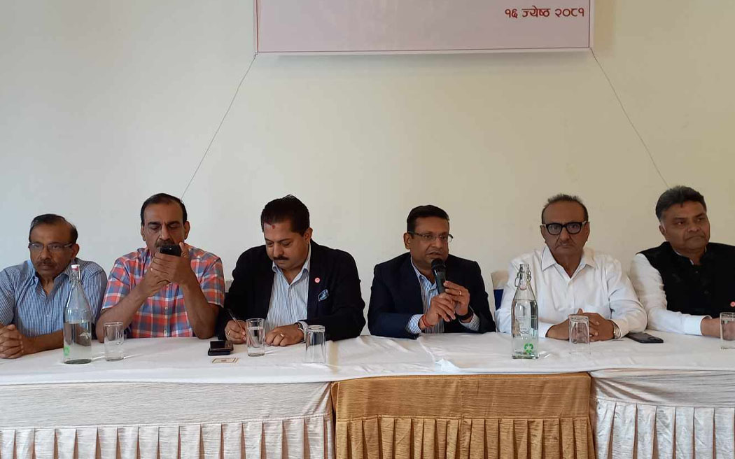 सरकारले छडमा कर बढाएको प्रति नेपाल फलामे छड उत्पादक संघको बिरोध