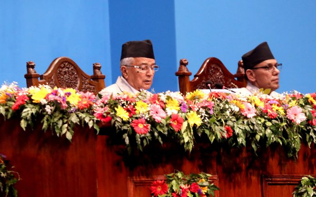 नीति तथा कार्यक्रम : मेलम्चीको खानेपानी बाह्रै महिना आपूर्तिको व्यवस्था मिलाइने