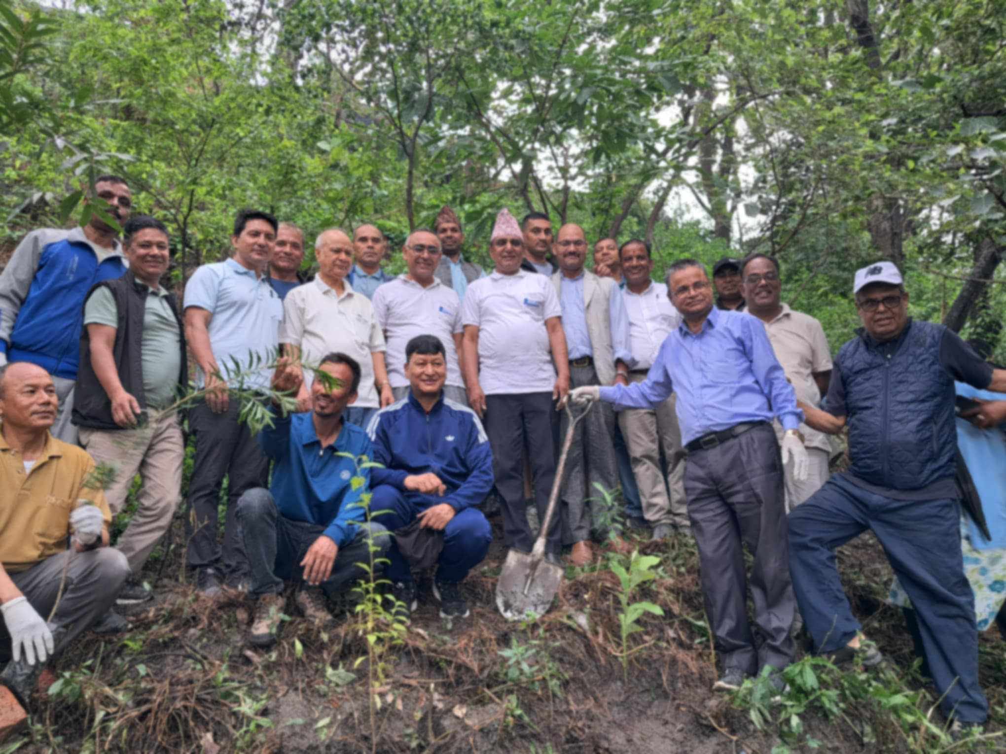 ७३ औ मदन जयन्तीमा नेकपा एमाले काठमाडौं महानगर कमिटीको वृक्षारोपण