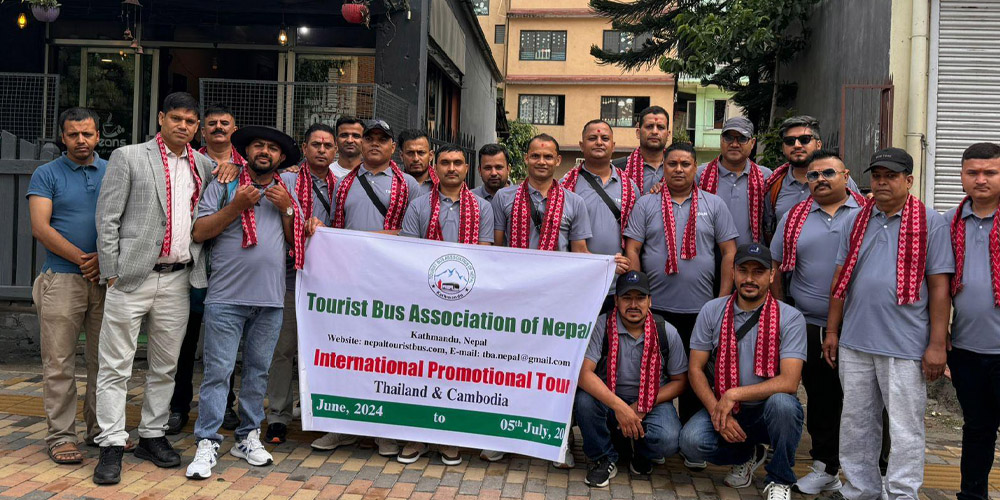 काठमाडौँ–बैंकक ‘रोड कनेक्टिभिटी’ अध्ययन गर्न टिवानको टोली थाइल्याण्ड प्रस्थान