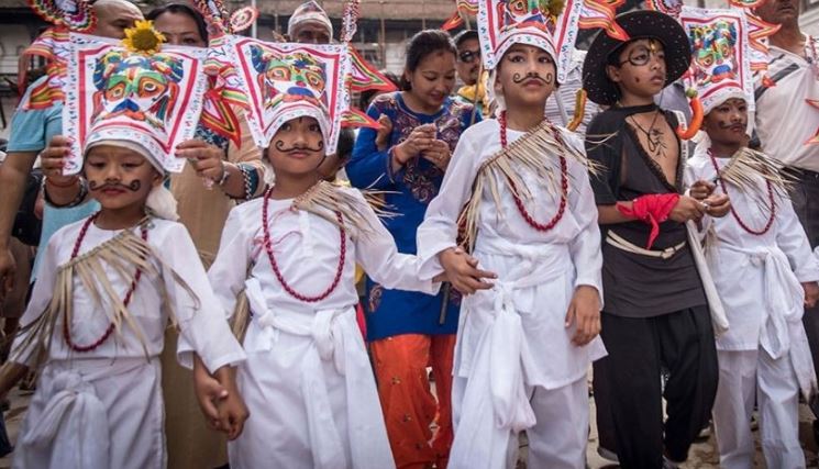 आज ‘गाईजात्रा’,काठमाडौं उपत्यकामा सार्वजनिक विदा