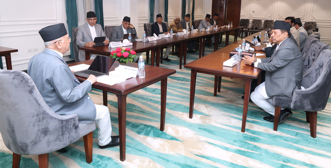 अमेरिका फर्किएलगत्तै प्रधानमन्त्रीले राखे मन्त्रिपरिषद् बैठक