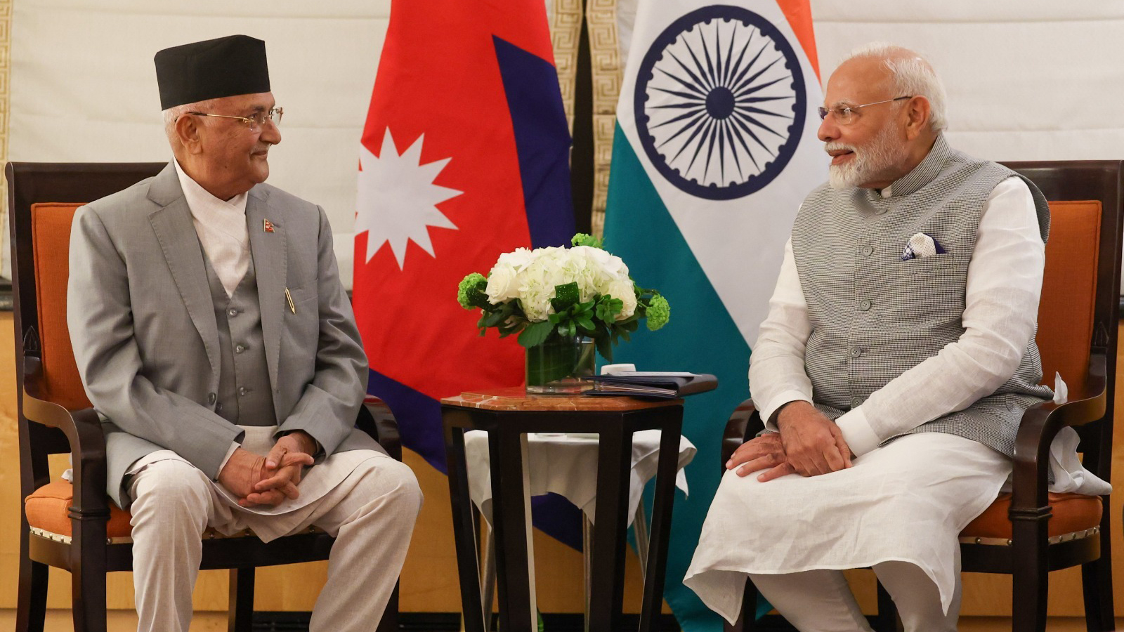 ओलीलाई भेटेपछि मोदीको प्रतिक्रिया- "भारत-नेपाल मित्रता धेरै बलियो छ, हामी अझ गति दिन चाहन्छौं"