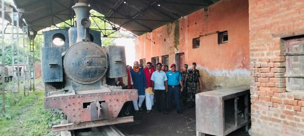 संरक्षणको पर्खाइमा नेपाल रेल्वे कम्पनीसँग भएको दुर्लभ वाष्प इन्जिनहरू