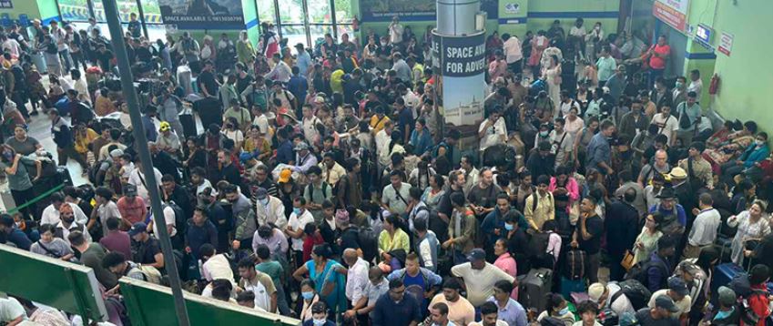 दसैँको दुुई दिन ६३ हजार बढीले गरे हवाई यात्रा