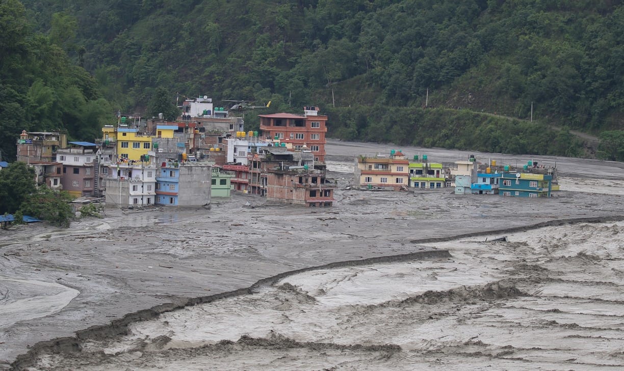 असोजको बाढी पहिरोको क्षति : साढे १० अर्बको बीमा दाबी, ४७ करोडमात्र भुक्तानी