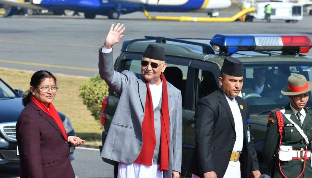 चीन भ्रमणमा कुनै ऋण सम्झौता हुँदैन : प्रधानमन्त्री ओली