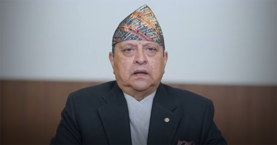 बालेनको जरिवाना पत्र लिएर पूर्वराजाको निवास पुगेको नगर प्रहरी टोली गेटबाटै फिर्ता