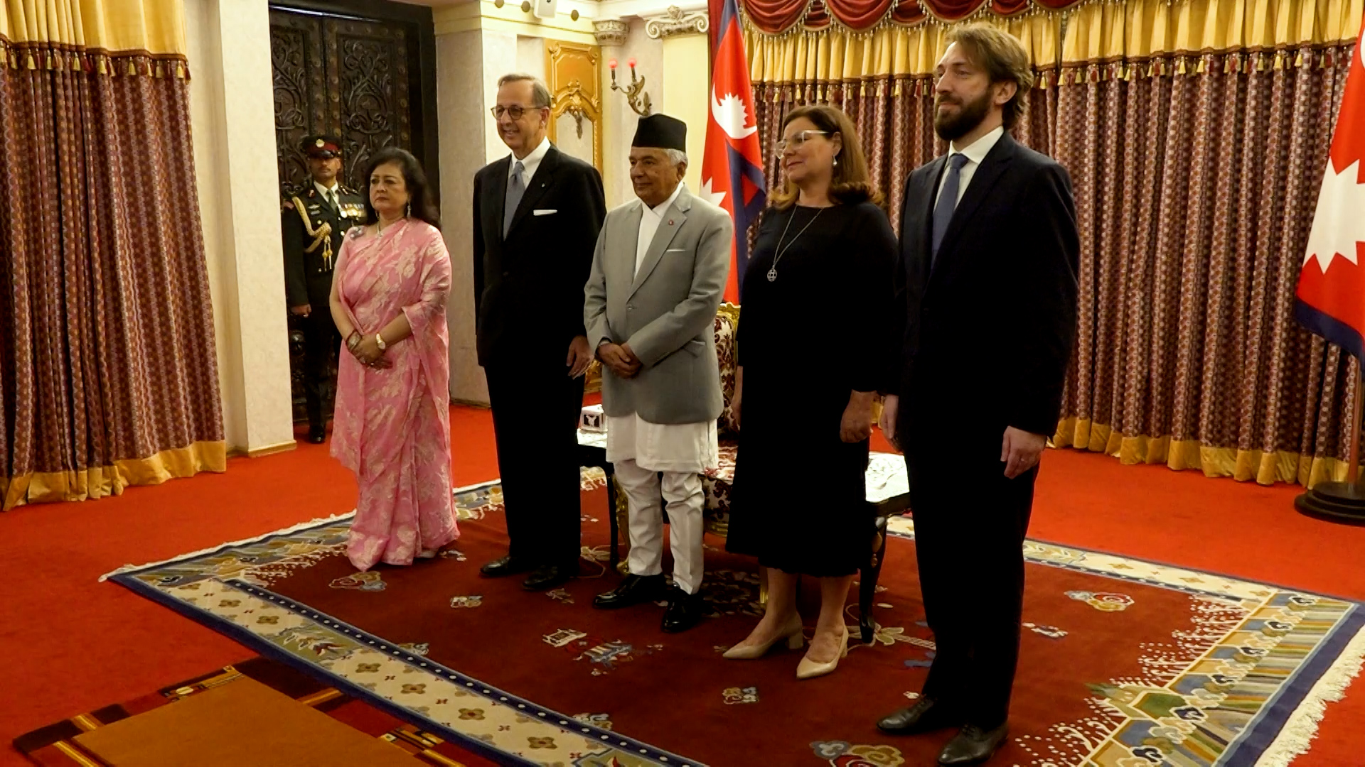 छ देशका राजदूतले गरे राष्ट्रपति समक्ष ओहोदाको प्रमाणपत्र पेश