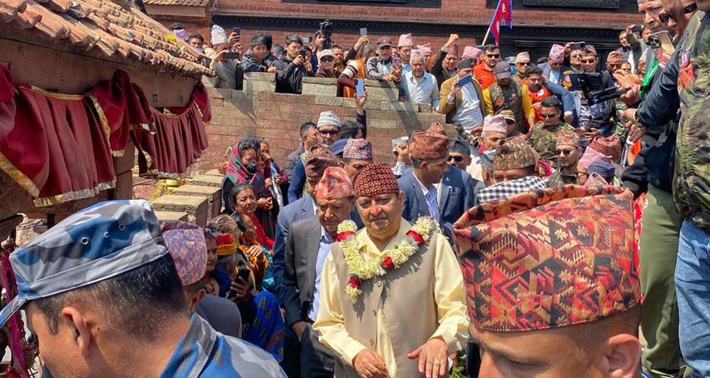 गोरखकाली र गोरखनाथको दर्शनपछि ज्ञानेन्द्र शाहको प्रतिक्रिया : 'कोही नडराए हुन्छ'