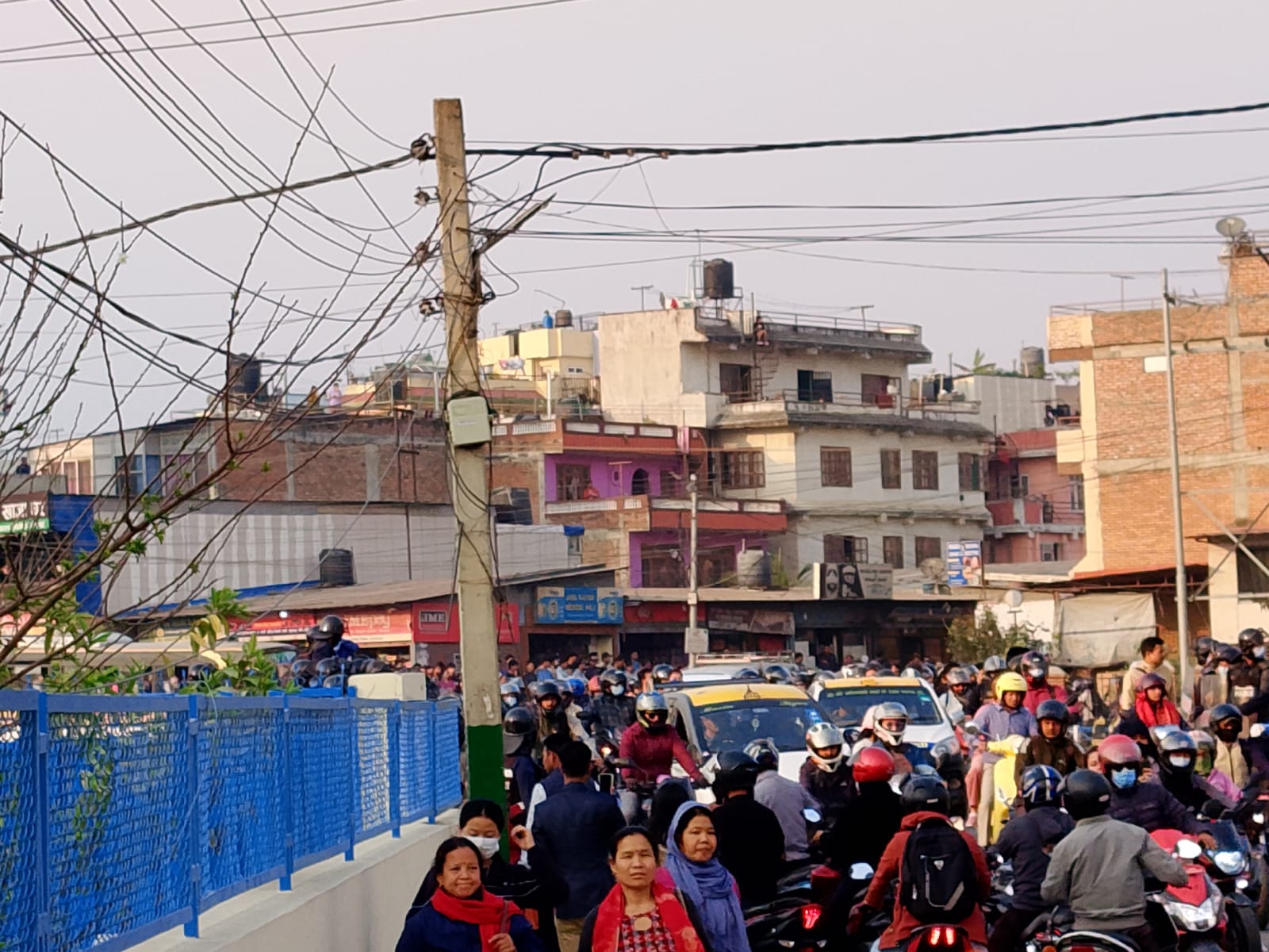 एमाले पार्टी कार्यालयको सुरक्षा व्यवस्था कडा