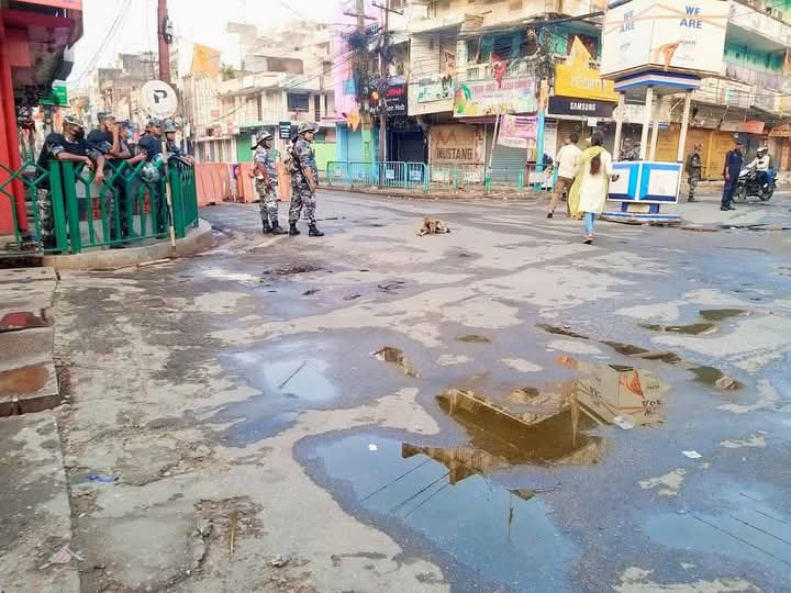 वीरगंजमा कर्फ्यू हट्यो, निषेधाज्ञा भने कायमै