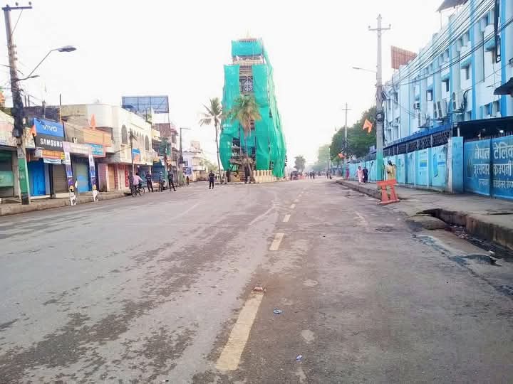 वीरगंजमा कर्फ्यू उल्लंघन गर्ने ४० जना पक्राउ