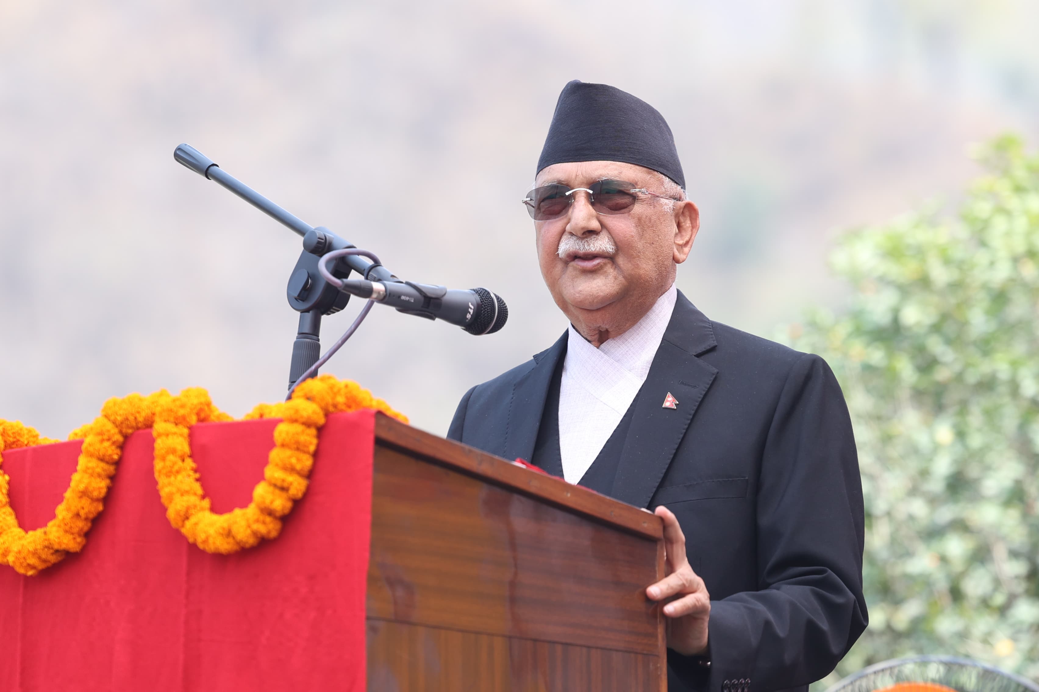 काठमाडौं–तराई द्रुतमार्गअन्तर्गत धेद्रे सुरुङको ब्रेक थ्रु