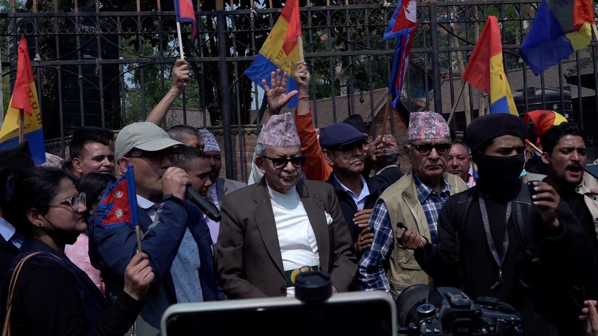 राप्रपाको शक्ति प्रदर्शन, काठमाडौंको ट्राफिक अस्तव्यस्त