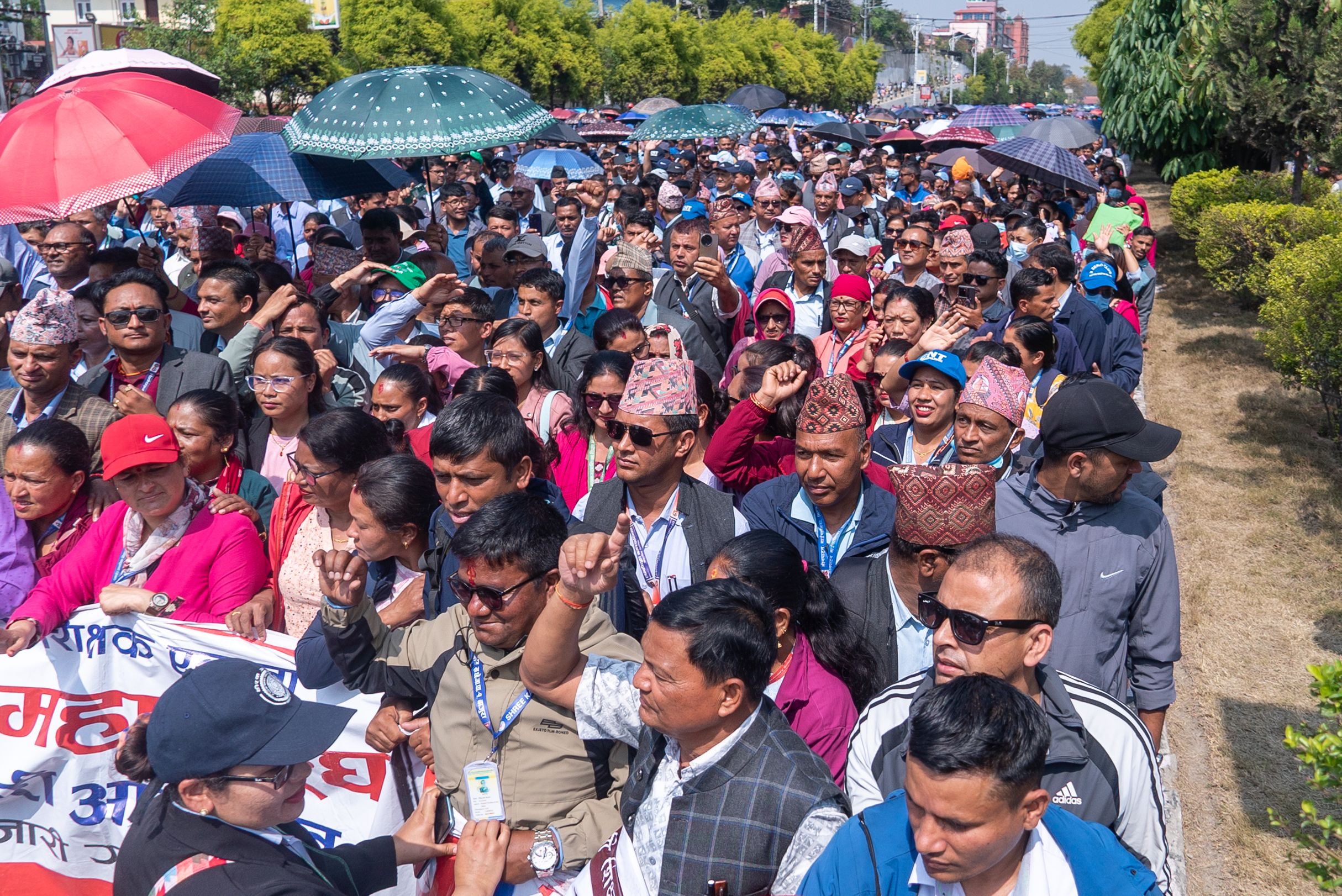 २० औ दिन पनि शिक्षकहरुको आन्दोलन जारी